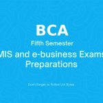 MIS and E-business Exams Preparations